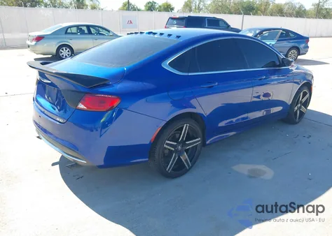 2015 Chrysler 200 Limited z USA, uszkodzony, nr VIN 1C3CCCAB0FN588262